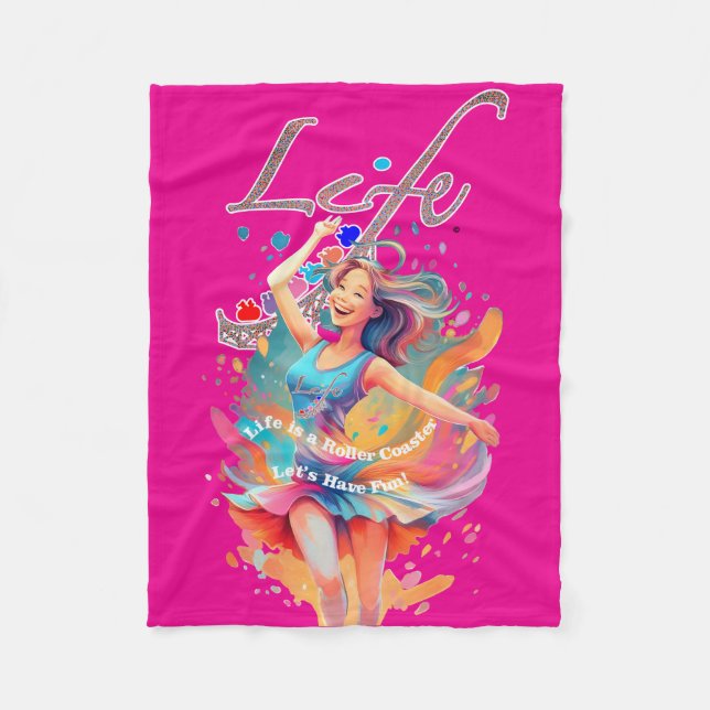 Manta Polar Let's Have Fun,Life a Roller Coaster (Anverso)