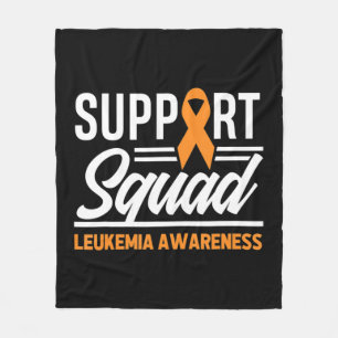 Manta Polar Leukemia Guerrero Apoyo Escuadrón Leucemia Cáncer 