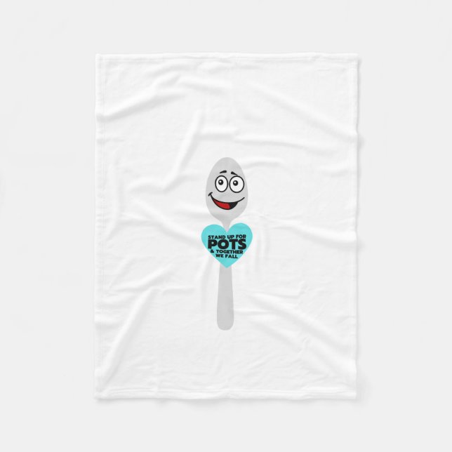 Manta Polar Levantarse para la funda de la gasa de las ollas (Anverso)