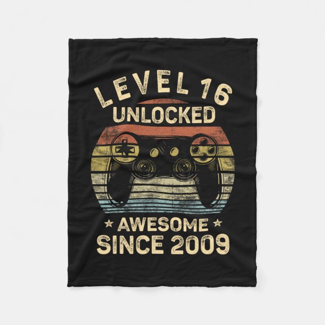 Manta Polar Level 16 Unlocked 16th Birthday 16 Year Old Gifts  (Anverso)