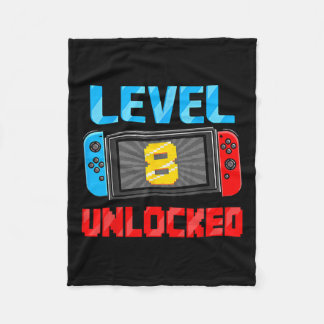 Manta Polar Level 8 Unlocked Gamer 8th Birthday Gift Video Gam