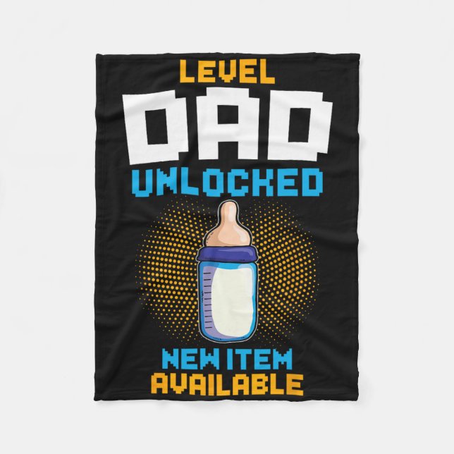 Manta Polar Level Dad Unlocked Pregnancy Announcement Gamer Fa (Anverso)