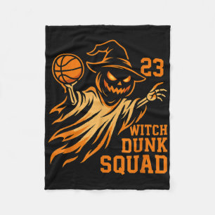 Manta Polar Leyendas Llevan 23 Halloween Bruja Dunk Squad Balo