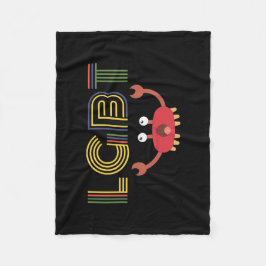 Manta Polar LGBT - Derechos humanos - Cangrejo blanco