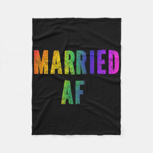 Manta Polar Lgbtq Parejas Lesbianas Gay Fiesta De Boda Lgbt Te