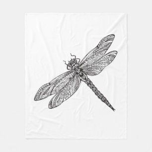 Manta Polar Libélula en estilo
