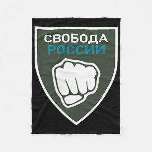 Manta Polar Libertad de Legión para Rusia Bandera Anti-Guerra 