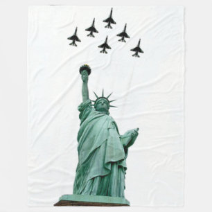 Manta Polar LIBERTAD LADY con JETS