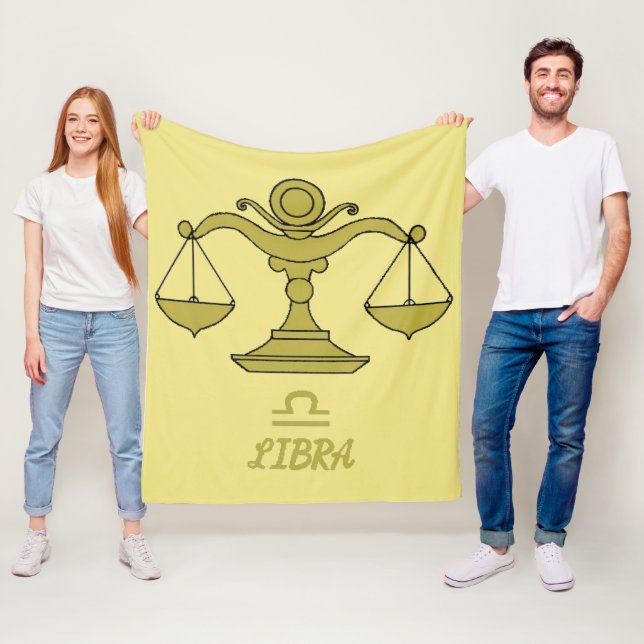 Manta Polar Libra Fleece Blanket (In situ)