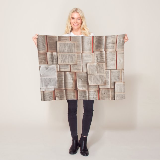 Manta Polar Libros de época (In situ)