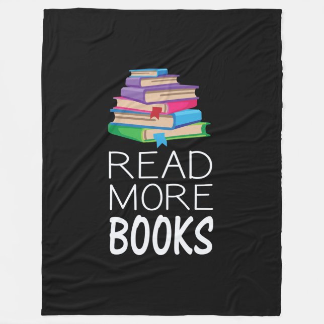 Manta Polar Libros - Leer más libros (Anverso)