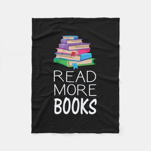 Manta Polar Libros - Leer más libros (Anverso)
