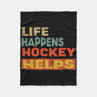 Manta Polar Life Happens Hockey Helps Funny Ice Hockey Motivat