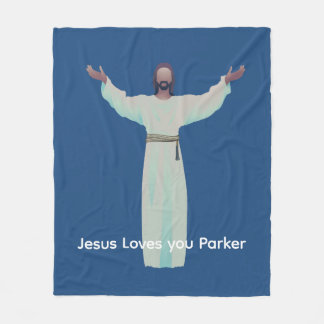 Manta Polar Lifesize personalizado Jesus Blanket - Personaliza
