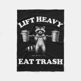 Manta Polar Lift Heavy Eat Trash Weight Lifting Funny Workout
