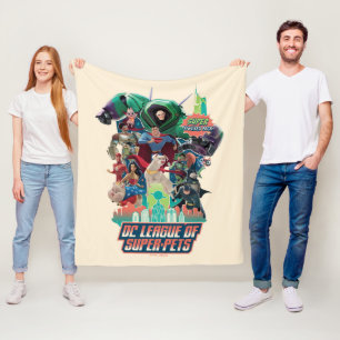 Manta Polar Liga DC de SuperMascotas en Batalla por la Metropo