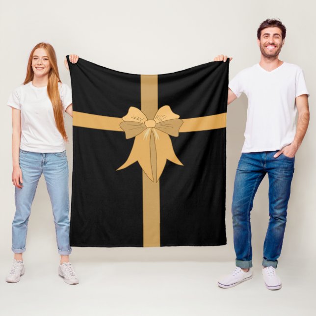 Manta Polar Ligado con oro inversible (In situ)