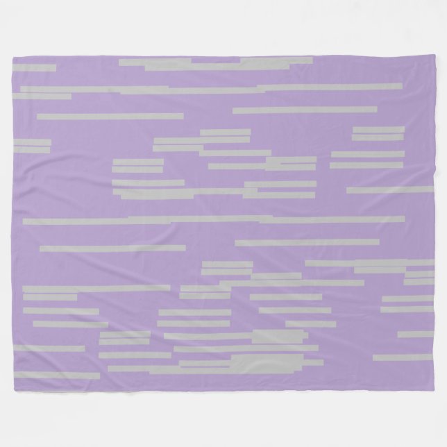 Manta Polar Lila (Frente (Horizontal))