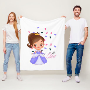 Manta Polar Lilibet se llama regalos de Princesa Púrpura para