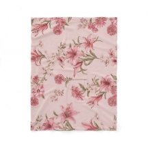 Lilios Florales Vintage Rosa Cottagecore