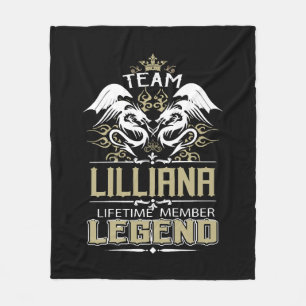 Manta Polar Lilliana Lilliana Dragón Miembro Vitalicio Leyenda