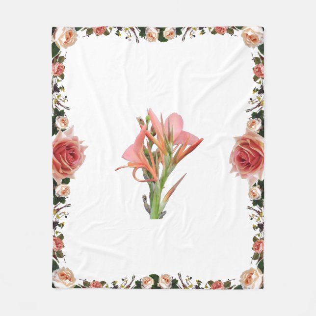 Manta Polar Lily Flower (Anverso)