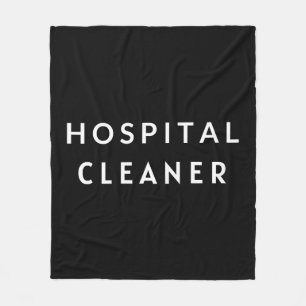 Manta Polar Limpiador de hospitales