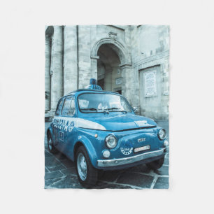 Manta Polar Limpie Fiat 500, Italia, coche combinado del