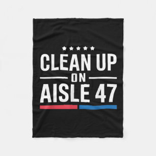 Manta Polar Limpieza De Aisle 47 Impeach 47 Anti Trump