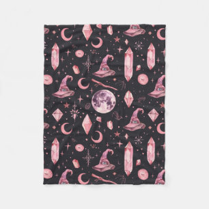 Manta Polar Linda Bruja Rosa