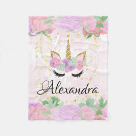 Manta Polar Lindo personalizada personalizado rosado del