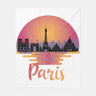 Manta Polar Línea aérea de París - Francia Travel