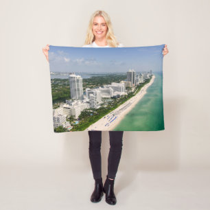 Manta Polar Línea costera   Urban Beach, Miami, Florida