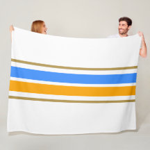 Líneas Deportivas Brillantes Azules y Naranjas de 