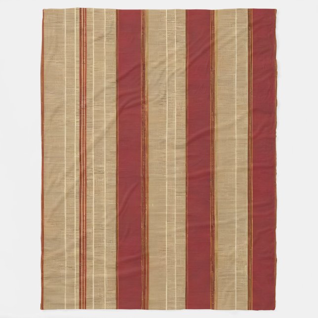 Manta Polar Linen Luxury Trendy Burgundy Gold Collection (Anverso)