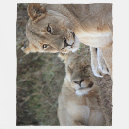 Manta Polar Lion Fleece Blanket