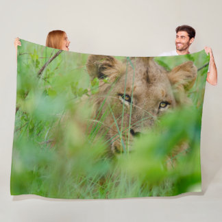 Manta Polar Lion Fleece Blanket