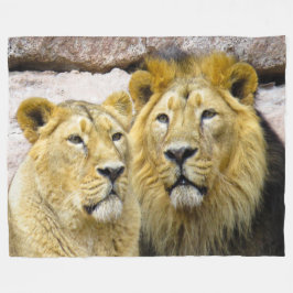 Manta Polar Lion Fleece Blanket