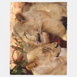 Manta Polar Lion Fleece Blanket