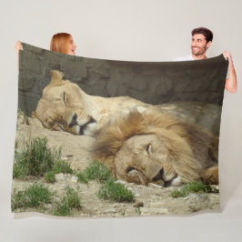 Manta Polar Lion Fleece Blanket
