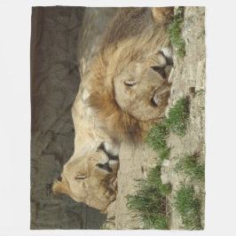 Manta Polar Lion Fleece Blanket