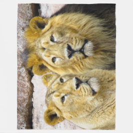 Manta Polar Lion Fleece Blanket