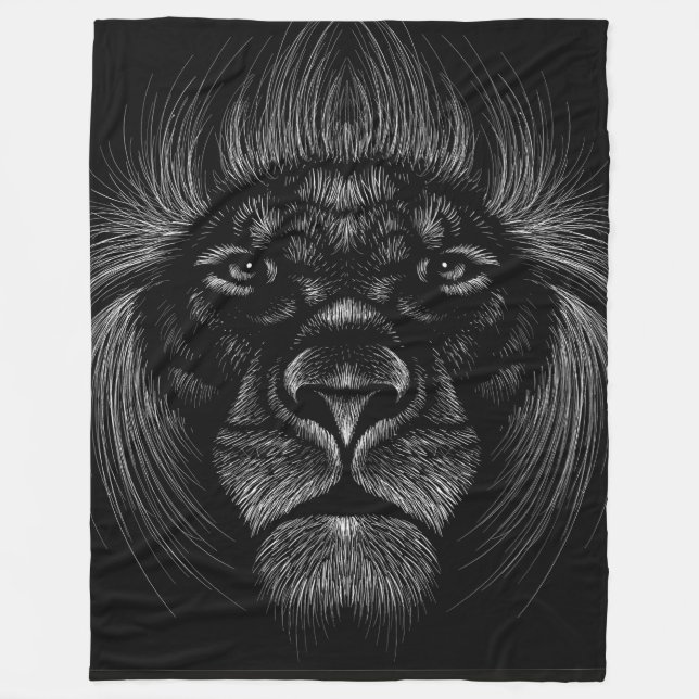 Manta Polar Lion Fleece Blanket (Anverso)