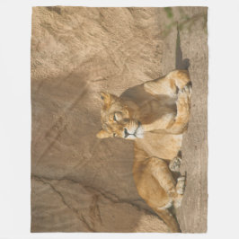 Manta Polar Lion Fleece Blanket