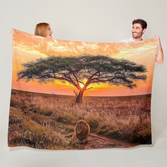 MANTA POLAR LION SOBRE LOS LLAMADOS AFRICANOS (In situ)