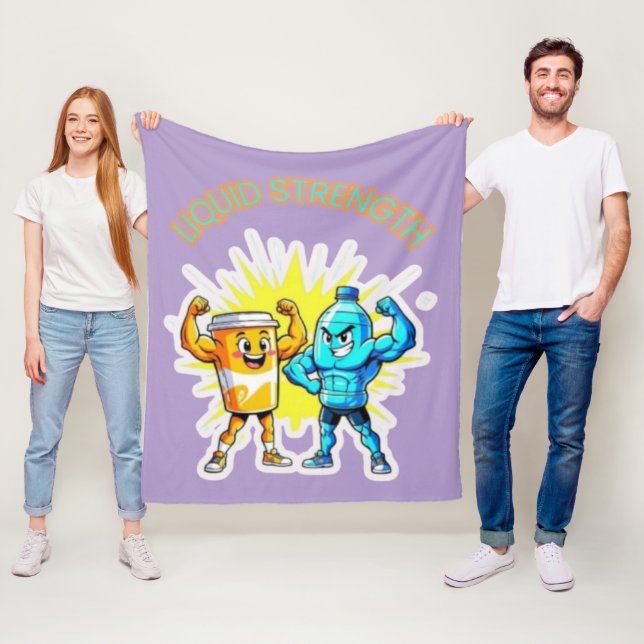 Manta Polar Liquid Strength – Funny Juice & Water Muscle Desig (In situ)