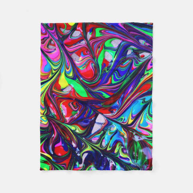 Manta Polar Líquido retro (Anverso)