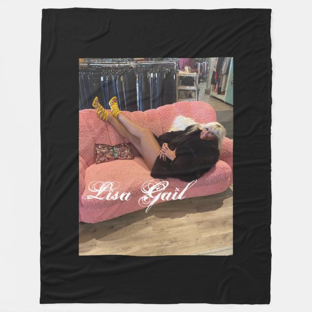 Manta Polar ¡Lisa Gail Blanket! (Anverso)