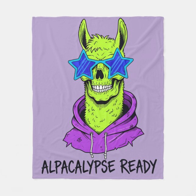 Manta Polar Listo para el Alpaca-lipsis (Anverso)
