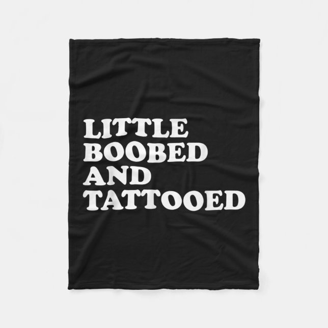 Manta Polar Little Ed Y Tattooed - Tattoo (Anverso)